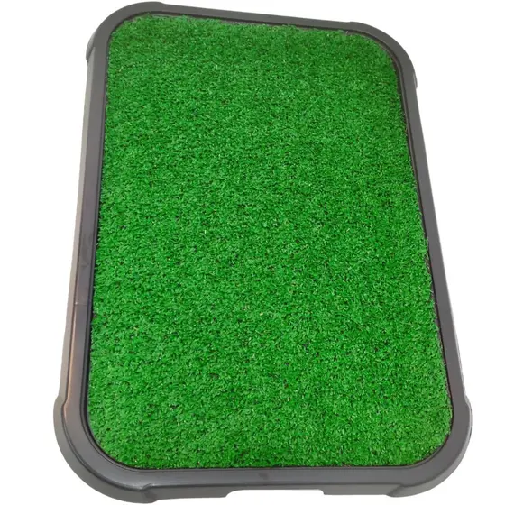 Sanitário Canino Xixi Pet Grama Sintética Lavável Grande 1 Sanitario Canino Xixi Pet Grama Sintetica Lavavel Grande 1
