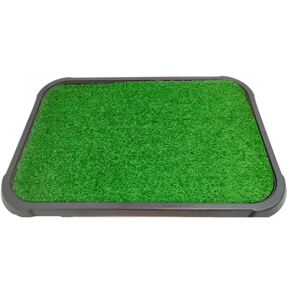 Sanitário Canino Xixi Pet Grama Sintética Lavável Grande 3 Sanitario Canino Xixi Pet Grama Sintetica Lavavel Grande 3