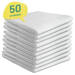 Tapete Higiênico para Cães Premium 50 Unidades 60x60 cm Alta Absorção
